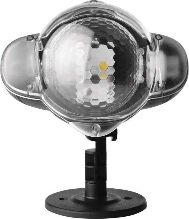 LAALU LED vianočný projektor svetelný SNEHOVÉ GULE – vnútorné i vonkajšie