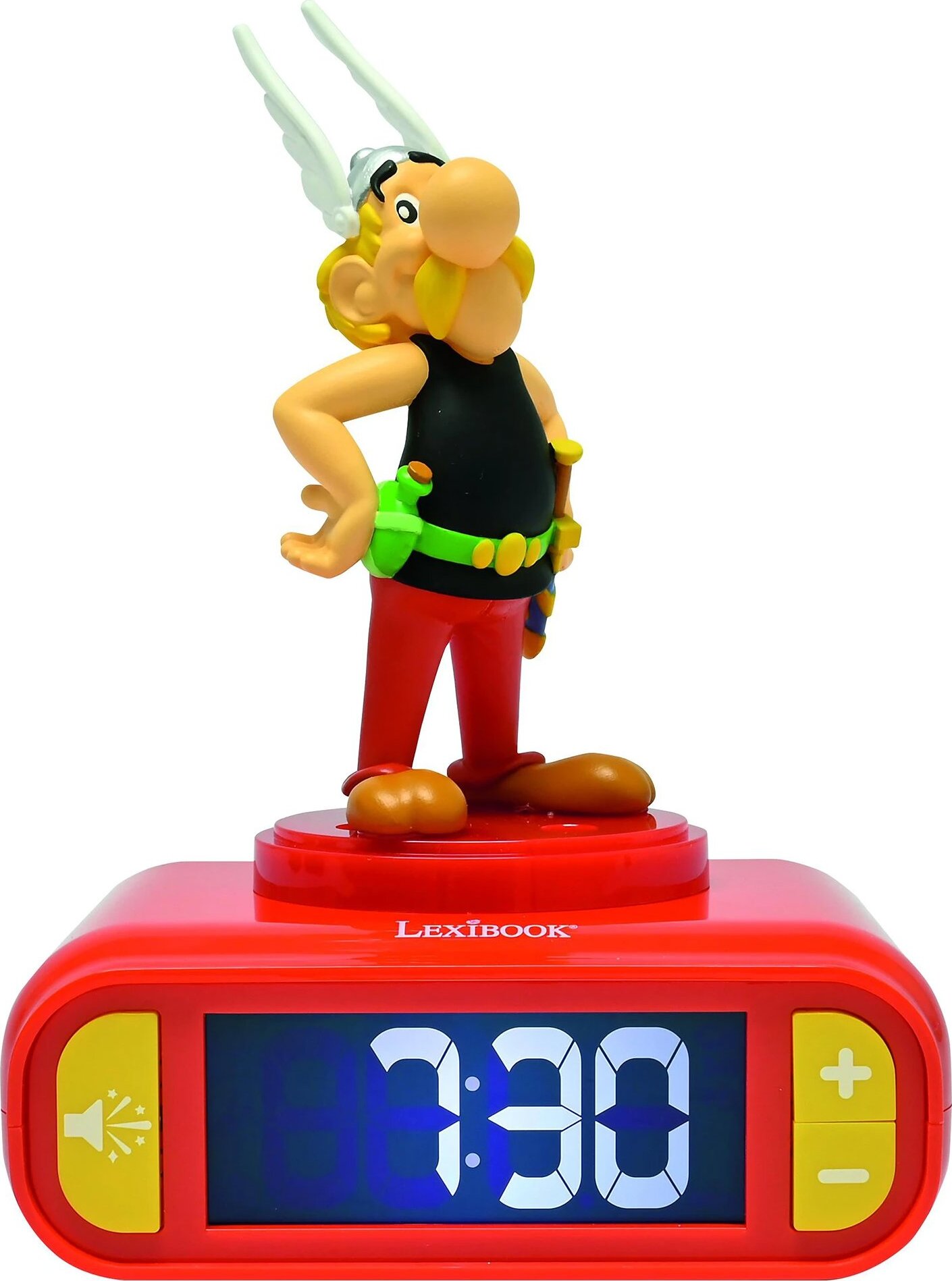 Lexibook Budík s nočným 3D svetlom – Asterix