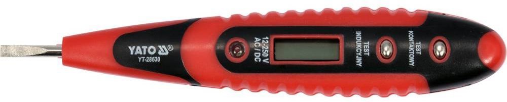 YATO – Skúšačka napätia 12–220 V YT-28630