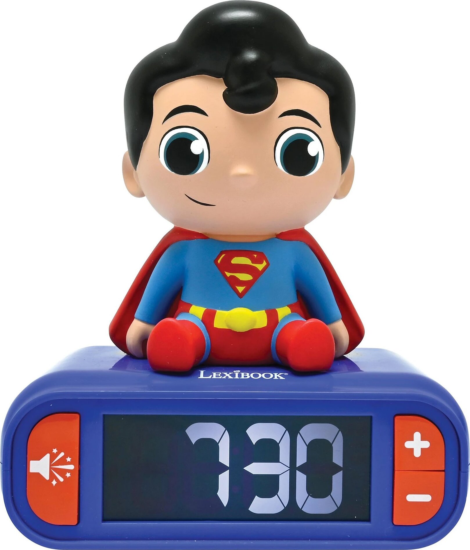 Superman: Superman – budík s nočným 3D svetlom