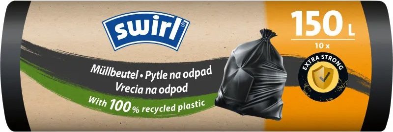 SWIRL Vrecia na odpadky 150 l, 10 ks