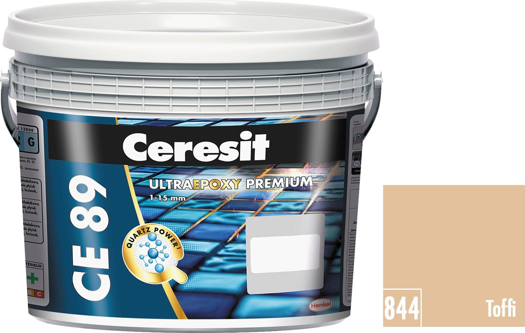 Ceresit – Škárovacia hmota CE 89 UltraPox Color Toffi, 2,5 kg