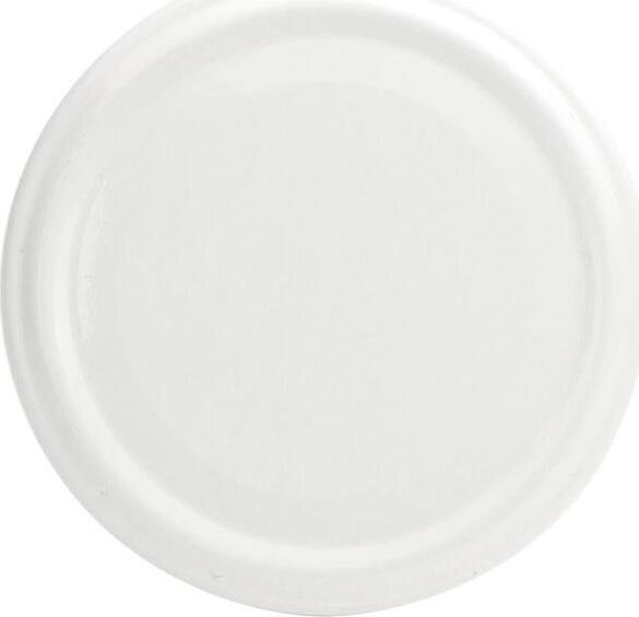 Gastro Skrutkovacie viečka súprava 10 ks, biele 43 mm