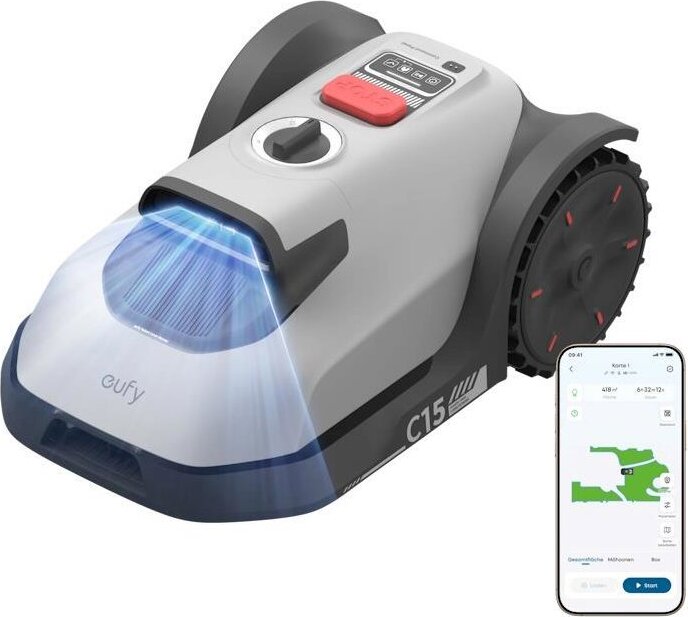 ANKER Eufy Robotická kosačka na trávu C15 sivá