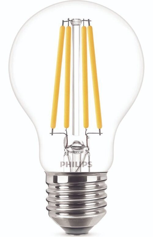 Philips LED Classic Filament 11 – 100 W, E27, číra, 4000 K
