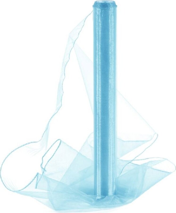 Vikpap Organza 40 cm / 10 y modrá ľadová