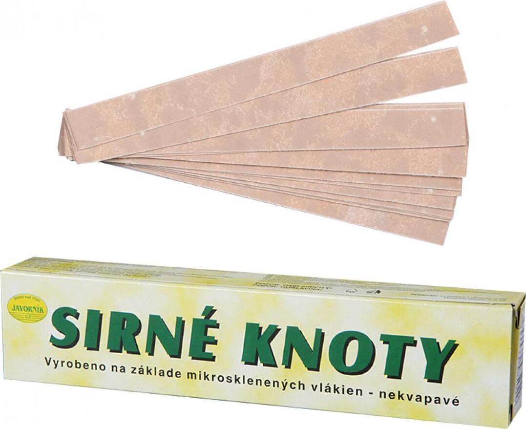 NOHEL GARDEN – Sírové knôty, 18 × 2 cm 200 g, 40 ks