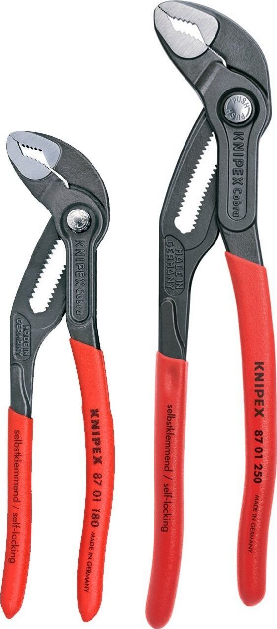 Knipex sada Siko klieští Knipex Cobra® 2 ks 180 mm/250 mm 003120V01