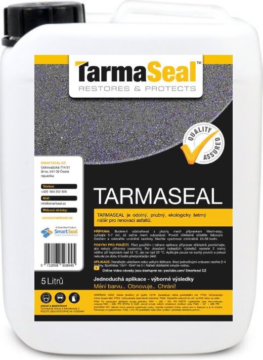 SMARTSEAL Impregnácia asfaltu Tarmaseal čierna 5 l