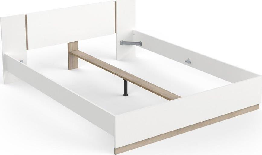 Nejlevnější nábytek TODY 160 × 200 cm, biela/dub kronberg