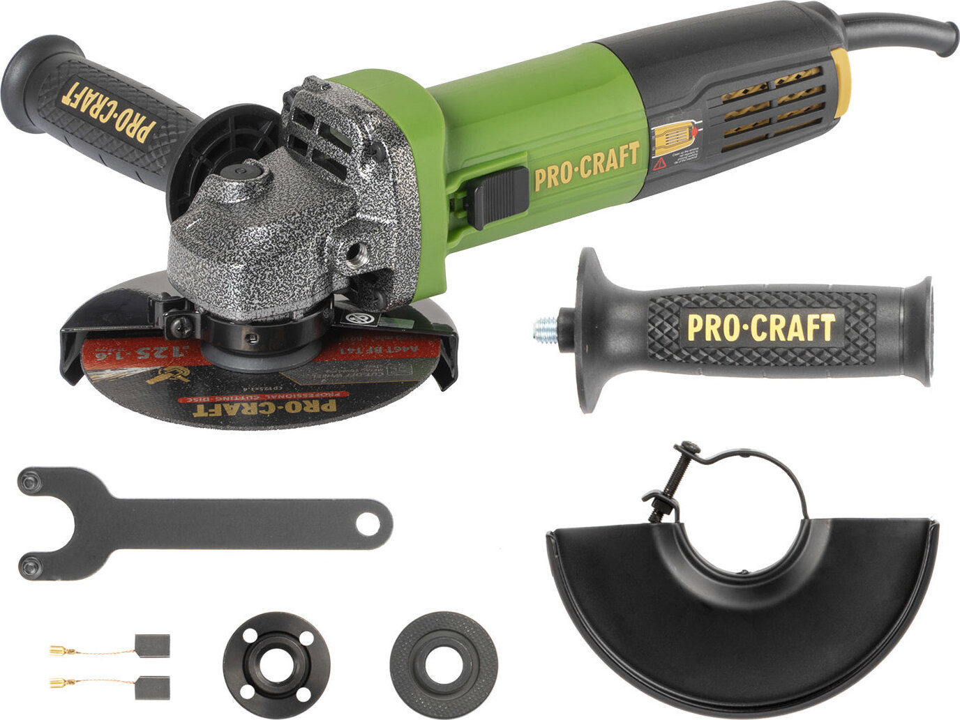 PROCRAFT Uhlová brúska elektrická 125 mm PW1050
