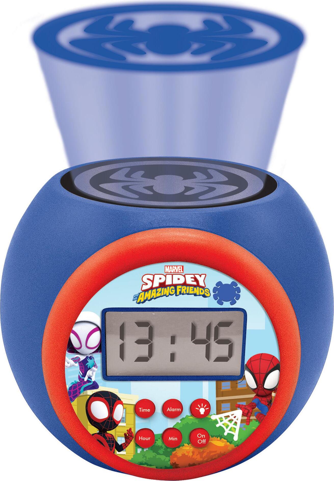 Lexibook Budík s projektorom Spidey a jeho úžasní priatelia