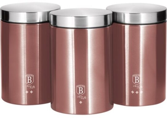 BerlingerHaus Sada dóz I-rose Edition sada 3 ks