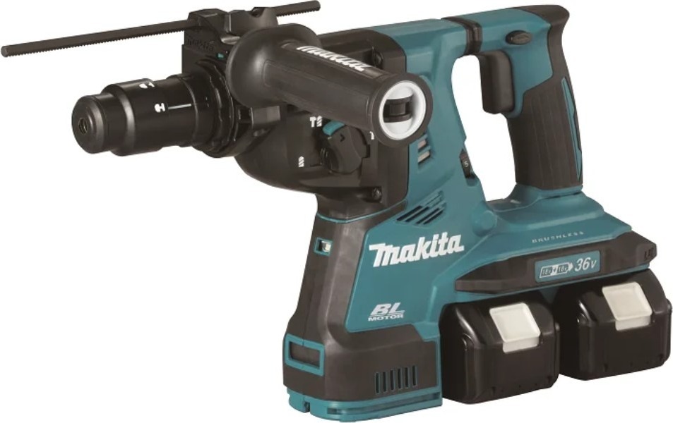 MAKITA – Kladivo AKU s výmenným skľučovadlom Li-Ion LXT, Makpac DHR281PT2J (2 × 5 Ah)