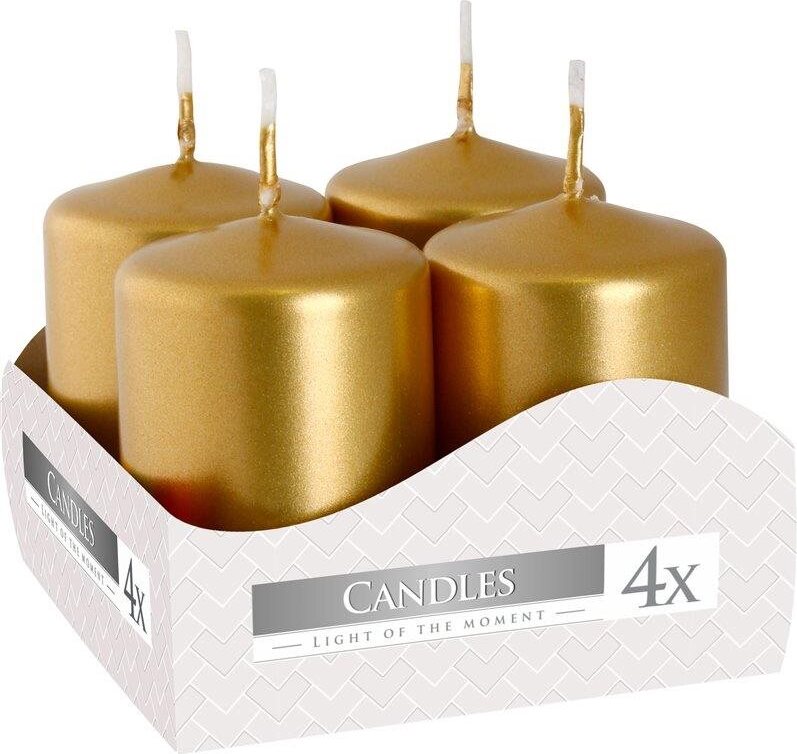 BISPOL Adventná Metalická Zlatá 4× 60 g