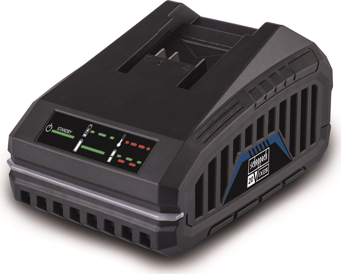 Scheppach SBC4.5A – 20 V nabíjačka 4,5 A