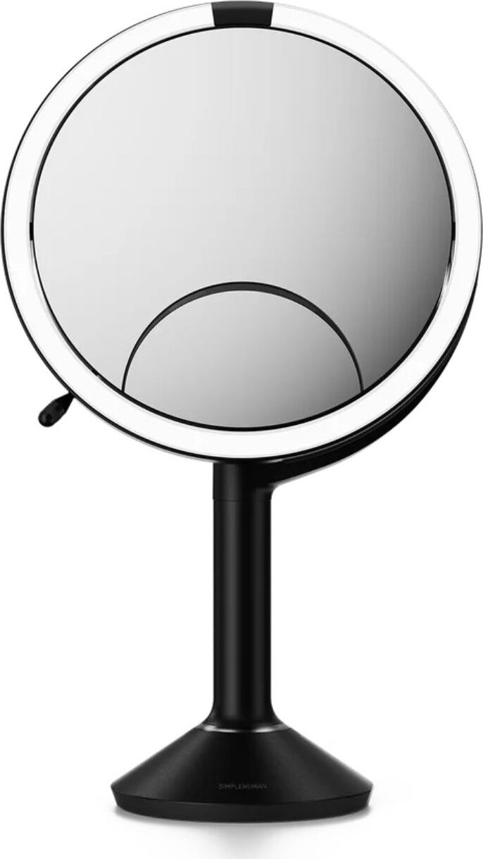 Simplehuman Trio so senzorom a osvetlením, 1/5/10× zväčšenie, matná čierna