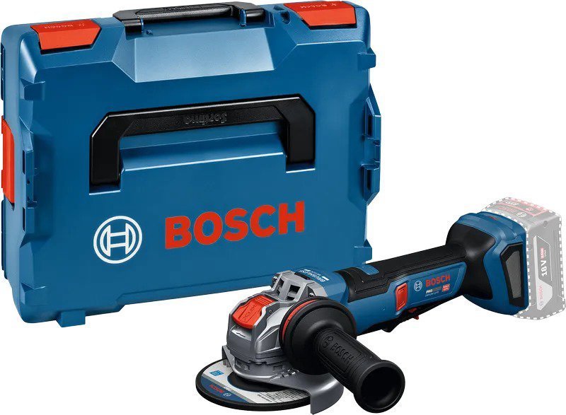 BOSCH Professional Uhlová brúska AKU 125 mm GWS18V-11PS, L-BOXX 0.601.9N4.301 (bez AKU)
