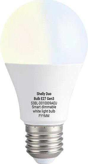 Shelly Duo Bulb E27 Gen3
