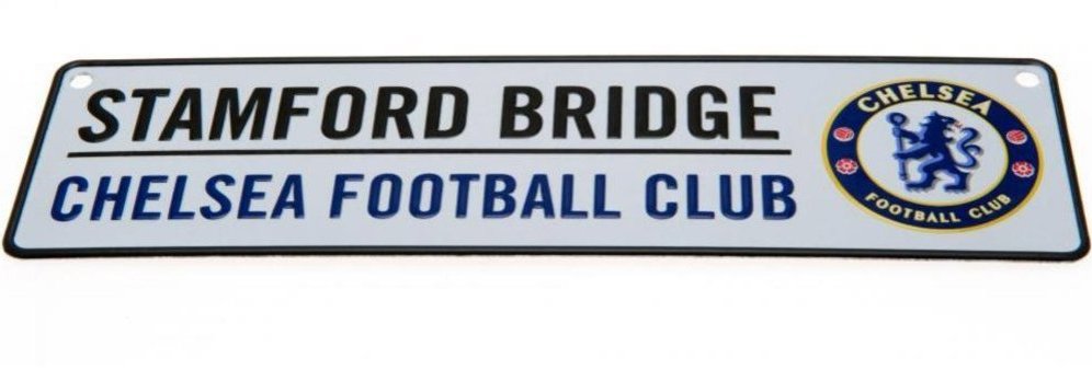 FC Chelsea Stamford Bridge – ceduľa na stenu