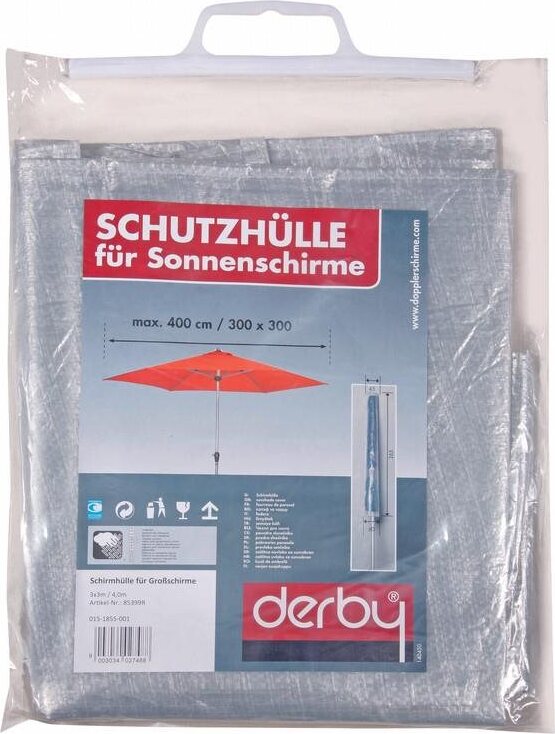 DERBY Ochranný obal Basic na slnečníky do 400 cm a 300 × 300 cm