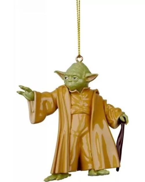 Star Wars vianočná ozdoba Yoda