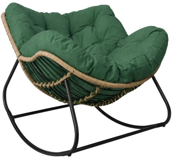 Gordon G1532 Hojdacie kreslo s mäkkým vankúšom XL, zelené
