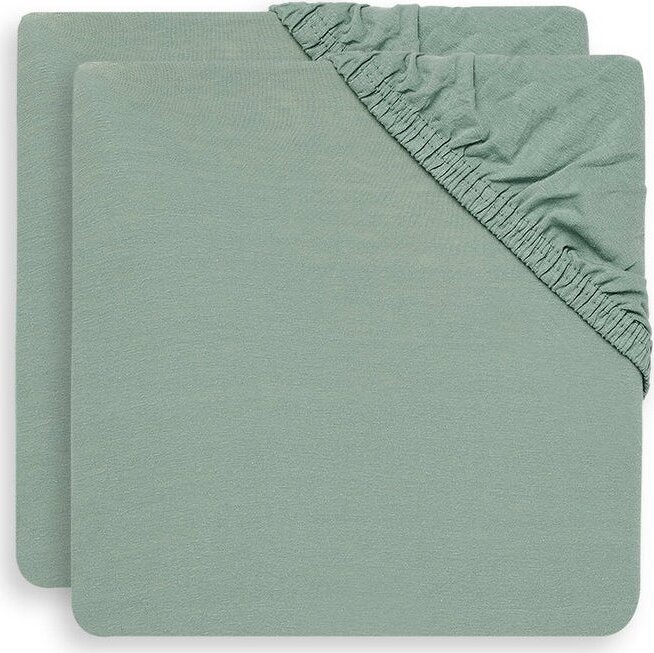 Jollein Plachta do postieľky Ash Green 2 ks