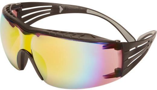 3M ochranné okuliare SecureFit™ SF416XAS-BLK s oranžovým zorníkom