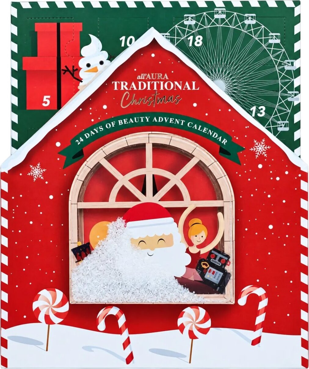 all'AURA Adventný kalendár kúpeľ