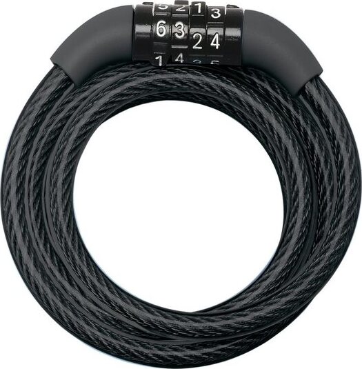 MasterLock 8143EURDPRO Špirálový kombinačný zámok na bicykel – 1,2 m