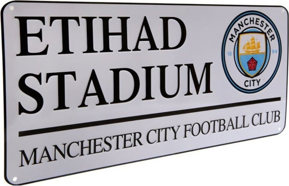 FC Manchester City: Etihad Stadium – Ceduľa