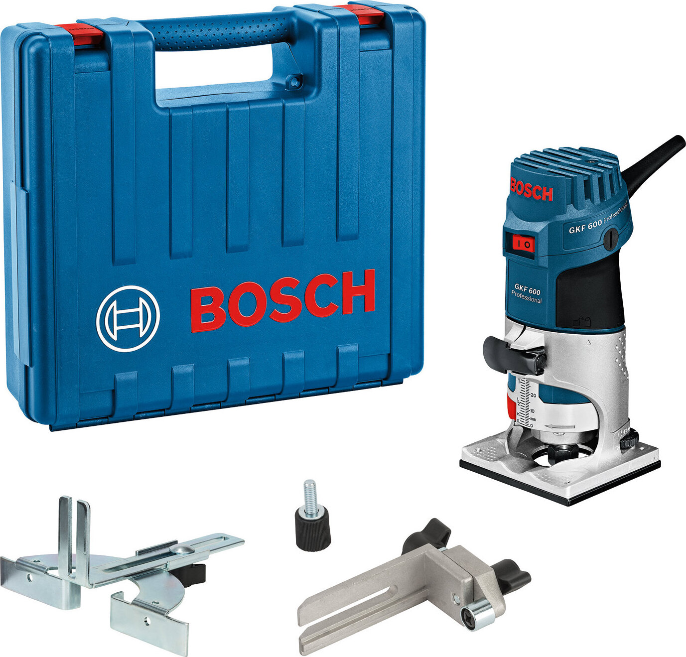BOSCH Professional Ohraňovacia frézka elektrická GKF 600, kufor 0.601.60A.100