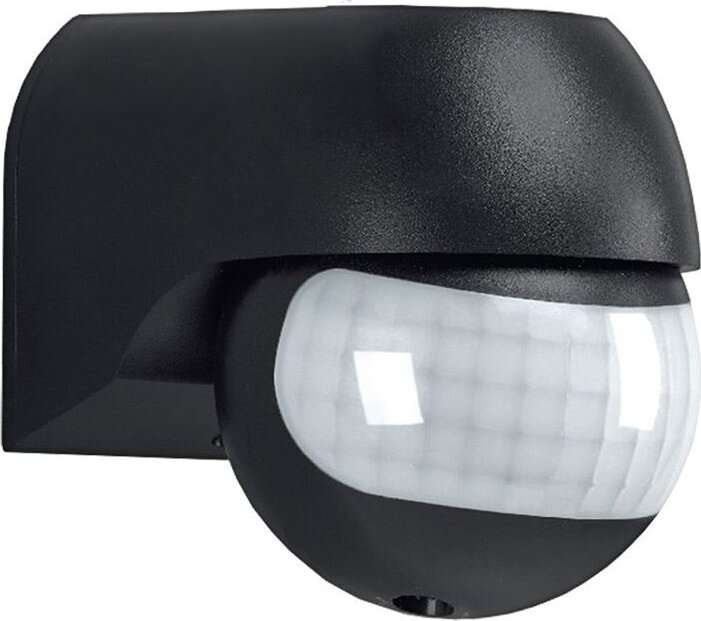 Solight PIR senzor nástěnný, venkovní, černý
