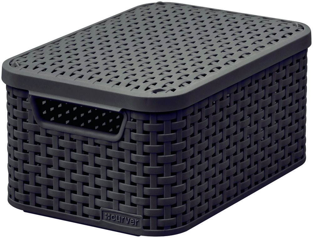 Curver Úložný box RATTAN Style2 s vekom S