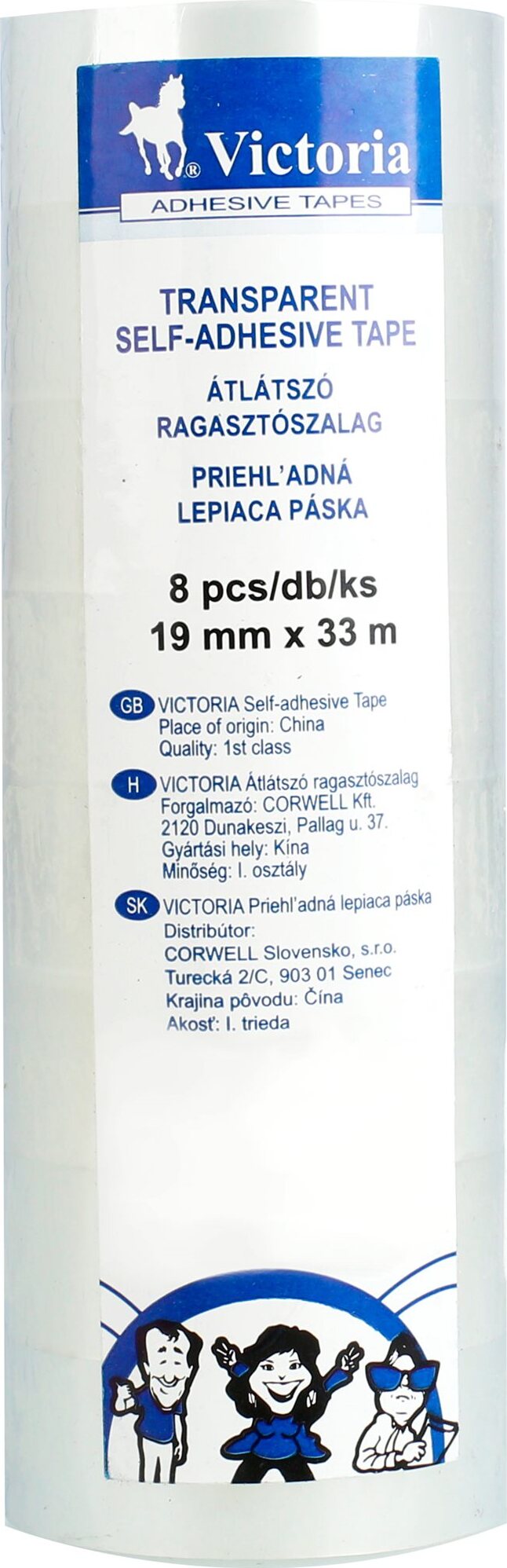 VICTORIA transparentná 19 mm × 33 m