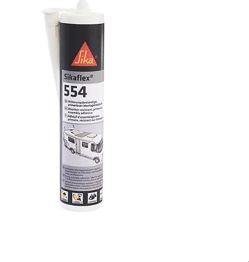 SIKA Sikaflex-554, lepidlo na báze STP, čierne, CTR 300 ml