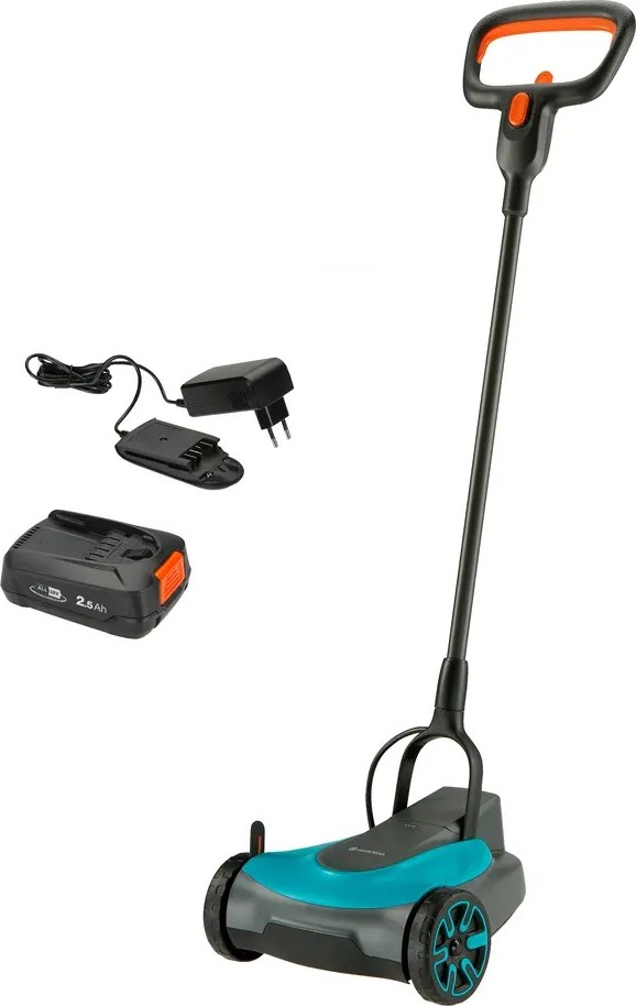 GARDENA Akumulátorová kosačka HandyMower 22/18 V P4A – súprava