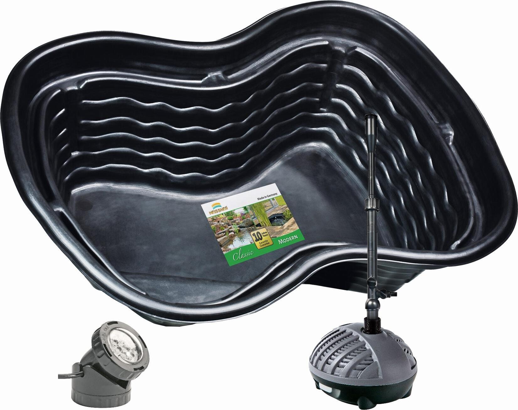 Heissner He9900012 súprava plastového jazierka, 250 l