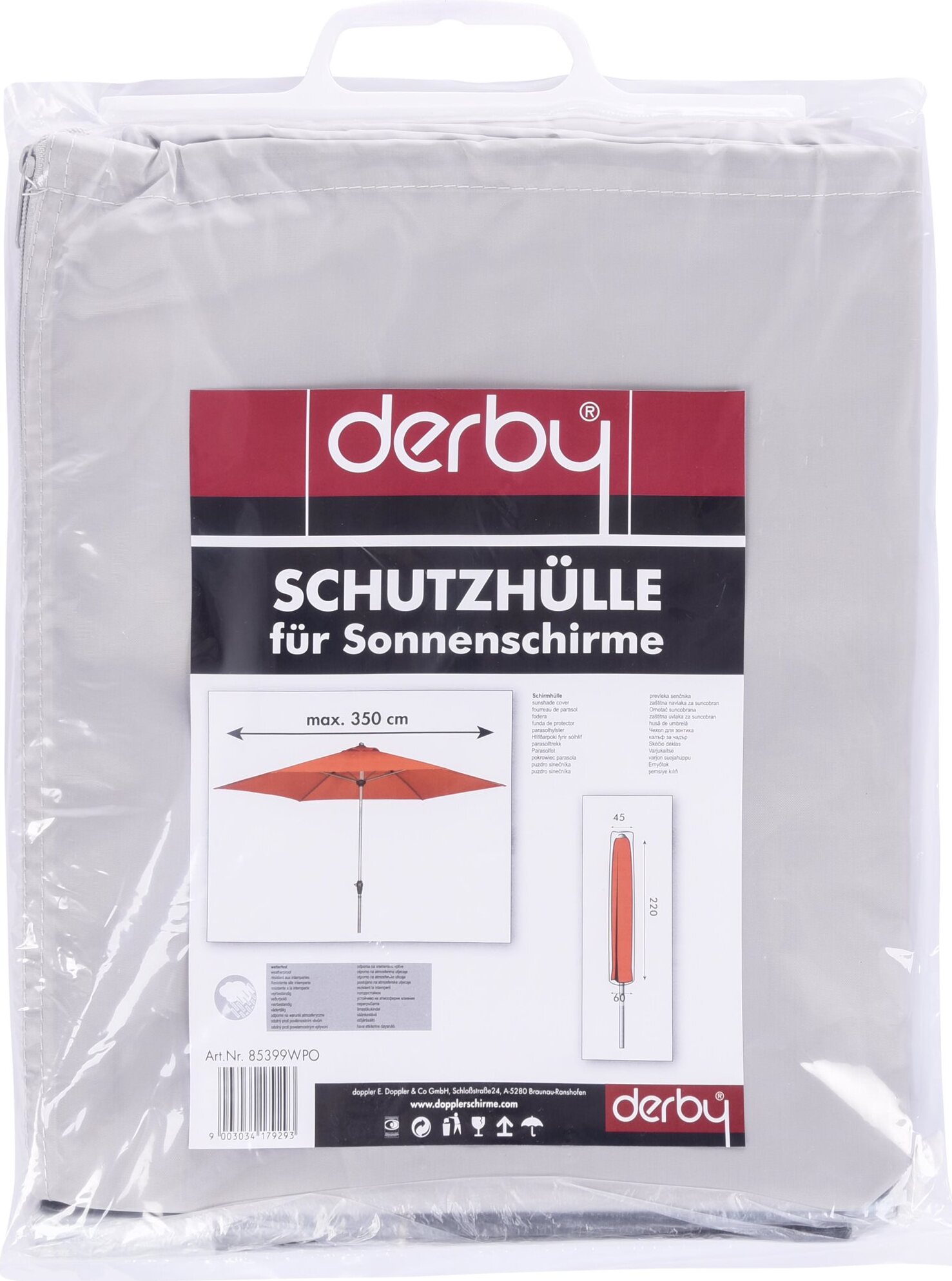 DERBY Ochranný obal Basic na slnečníky do 350 cm