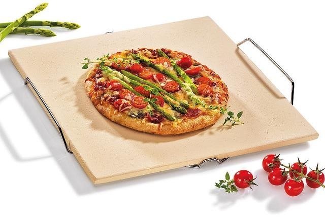 Küchenprofi Kameň na pizzu 38 × 35,5 × 3,5 cm