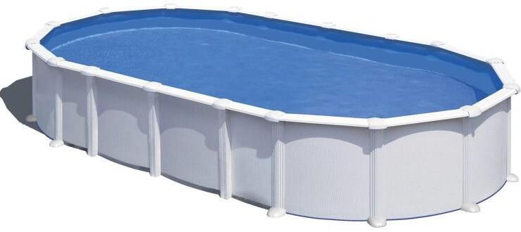 CF GROUP Bazén s konštrukciou classic white/blue 5,35 × 3 × 1,2 m