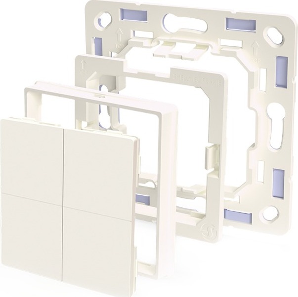 Shelly Blu Wall Switch 4 (pre Legrand rámčeky)