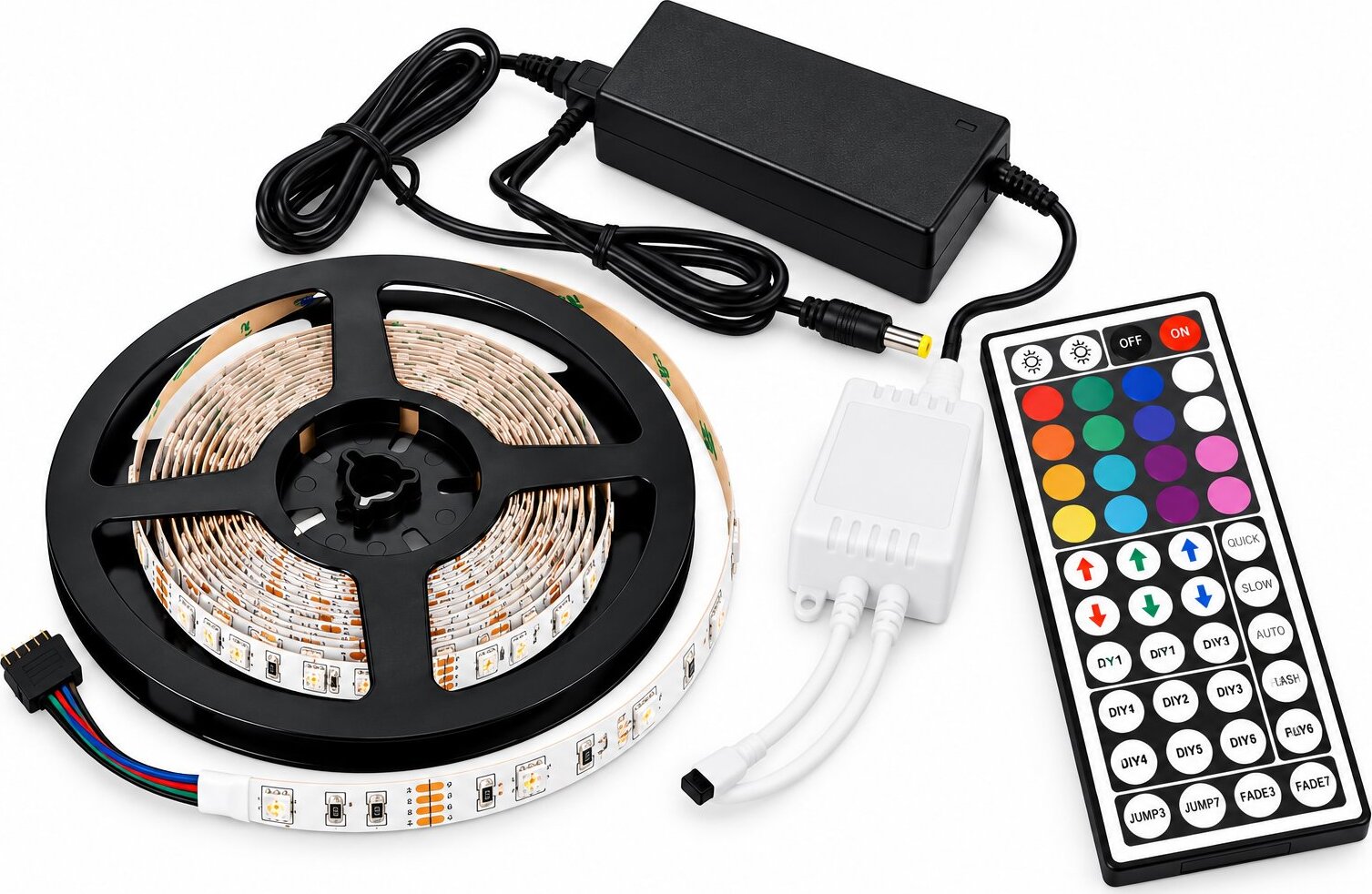 Leventi LED pásik 5 m – RGB