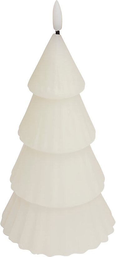ATMOSPHERA LED sviečka v tvare stromčeka, výška 20 cm, biela