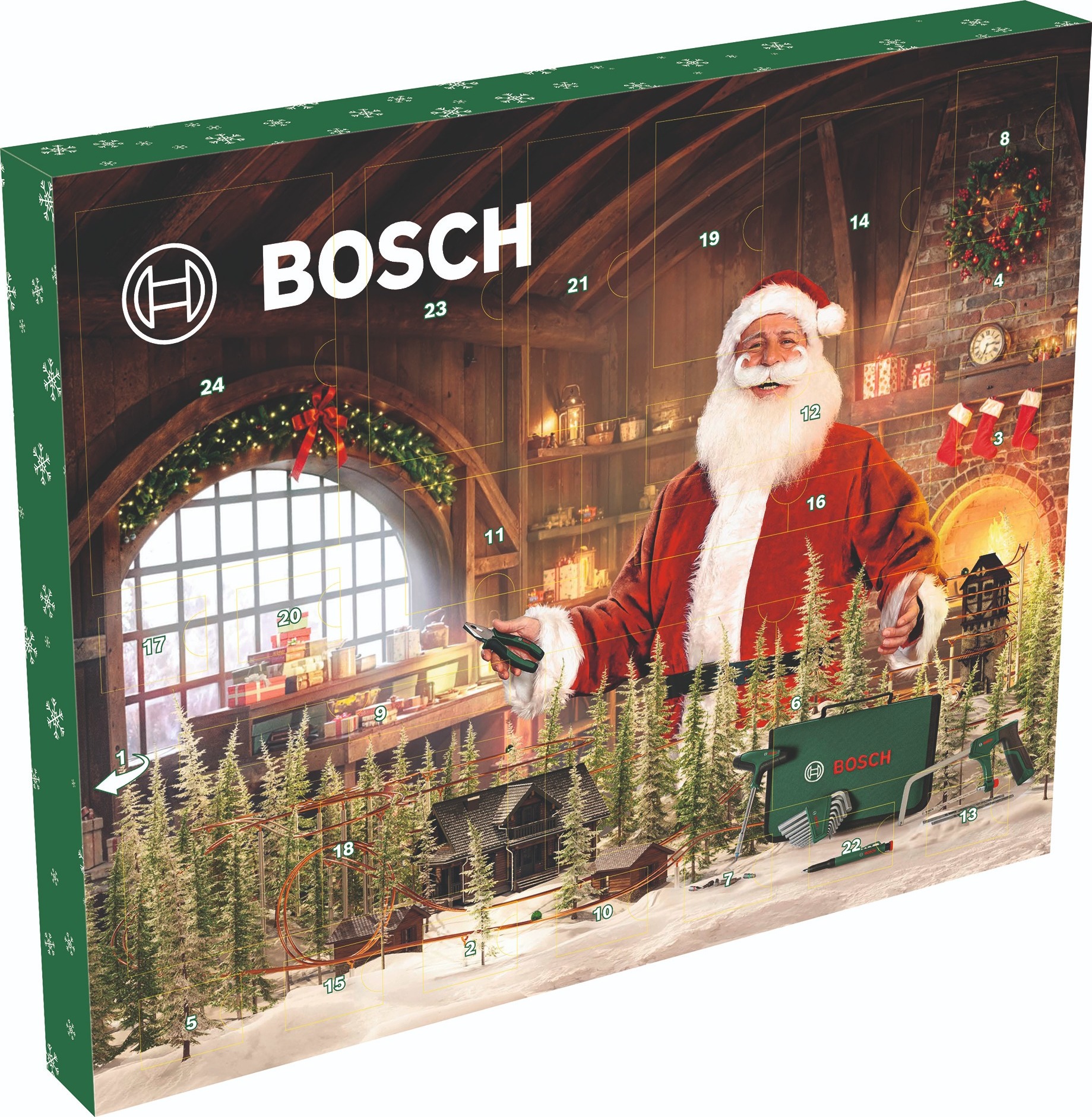 BOSCH Adventný kalendár 1.600. A03.9HD