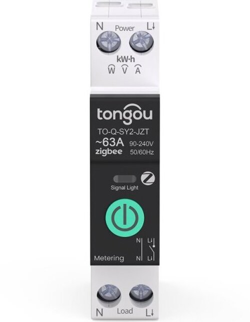 Changyou Technology Chayo TO-Q-SY2: Tuya inteligentný spínač 1 – 63 A Zigbee 3.0