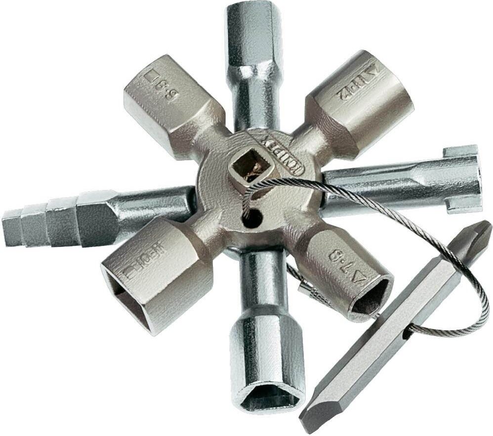 KNIPEX TWINKEY® Kľúč na rozvodné skrine, 92 mm 00 11 01