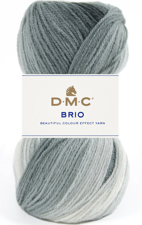 DMC Brio viacfarebná priadza 100 g, odtieň 403, sivá