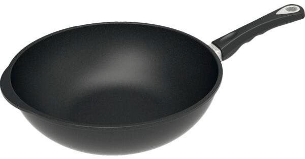 AMT Gastroguss Panvica wok 32 cm, vhodná na indukciu